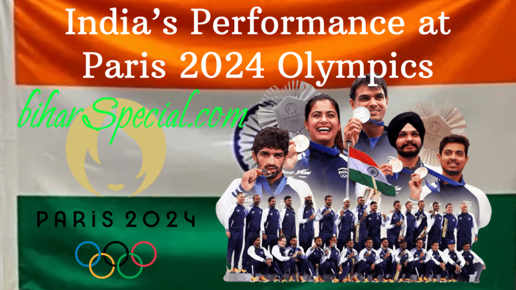 India's Performance at Paris 2024 Olympics: India at the Olympics Medals, Tally, Key Athletes, and Highlights